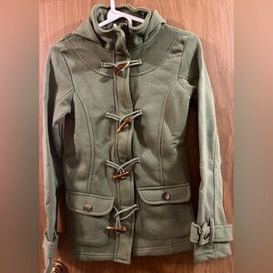 Women's Small, Olive Green, Light Toggle Hoodie